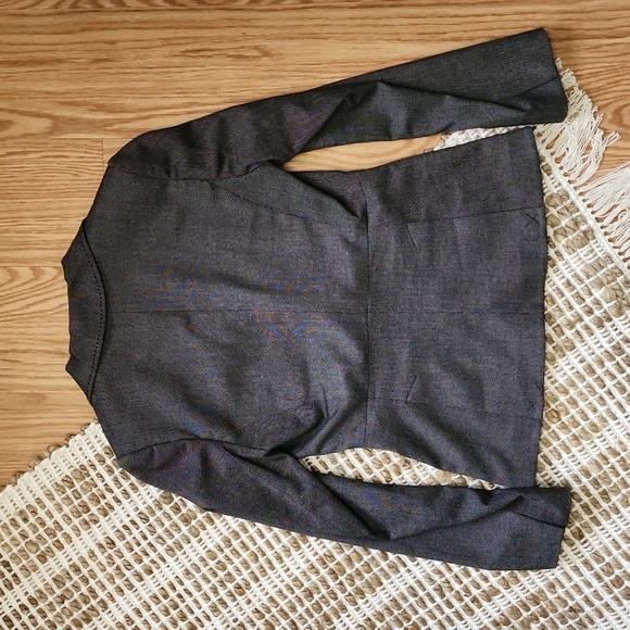 NWOT☆White House Black Market ☆Charcoal Grey Blazer Jacket - Picture 7 of 7